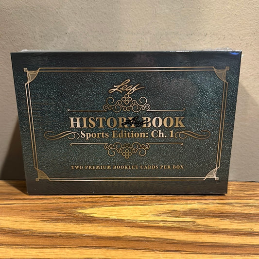 2023 Leaf History Book Chapter 1 Multi-Sport Hobby Box