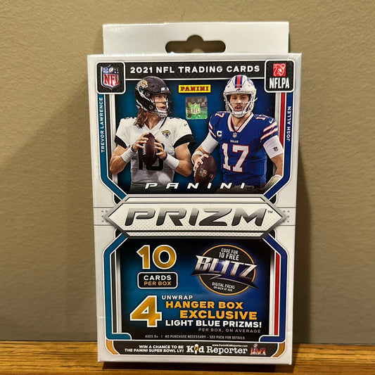 2021 Prizm Football Hanger Box